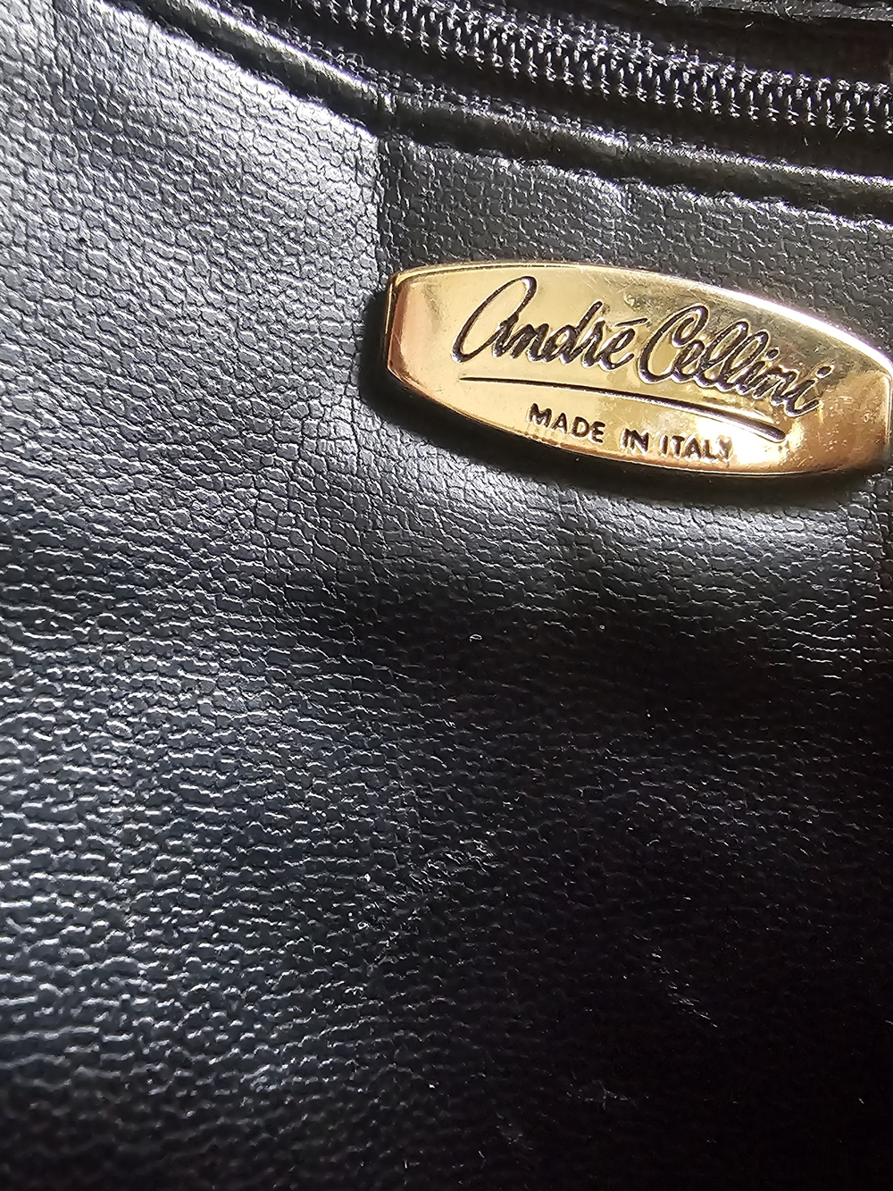 Quilted Envelope Bag - Deep Navy - Picture 8 of 12